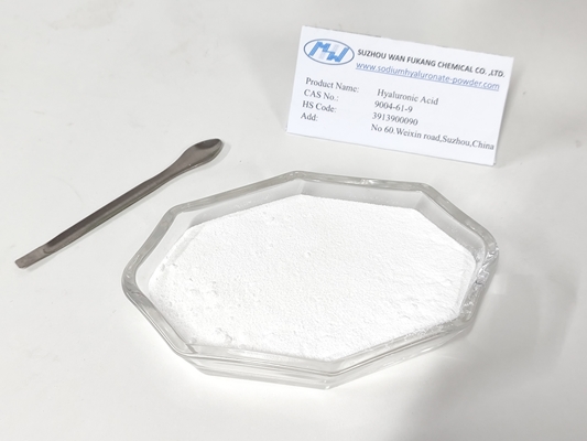 Poudre d'acide hyaluronique de qualité cosmétique fine pour produits de nettoyage