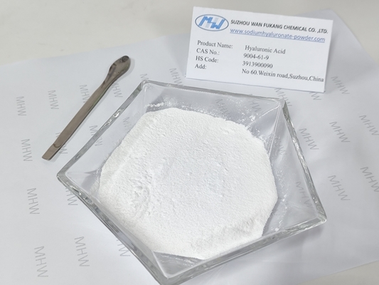 Poudre d'acide hyaluronique de qualité cosmétique à 98% pour les produits de réparation de la peau sensible