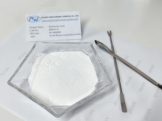 N° CAS 9004-61-9 Acide hyaluronique poudre blanche de qualité alimentaire de haute pureté