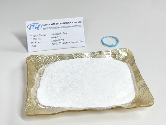 Analyse supérieure à 95% acide hyaluronique poudre blanche de qualité alimentaire hyaluronate de sodium
