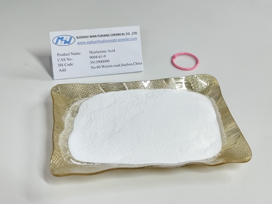 Ingrédient alimentaire nouveau Acide hyaluronique poudre fine blanche n° CAS 9004-61-9