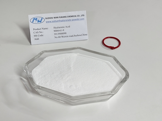 Poudre d'acide hyaluronique pur de haute qualité EP standard pour augmenter l'humidité oculaire