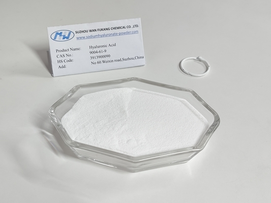 Poudre d' acide hyaluronique blanc pur EP standard soulager les symptômes de sécheresse oculaire