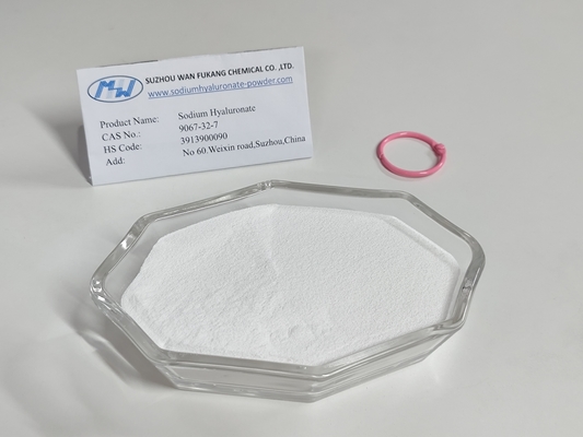 Poudre d'hyaluronate de sodium de qualité goutte à goutte pour les yeux sans danger pour les yeux (CAS n° 9067-32-7)