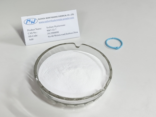 Assay Au-dessus de 95% de qualité de goutte à œil Poudre de hyaluronate de sodium haute pureté