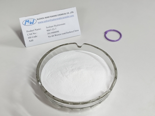 Poudre de hyaluronate de sodium de haute pureté sans danger pour l'injection CAS n° 9067-32-7