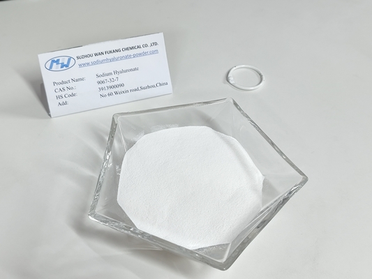 Assay Au-dessus de 95% de qualité de goutte à œil Poudre de hyaluronate de sodium haute pureté