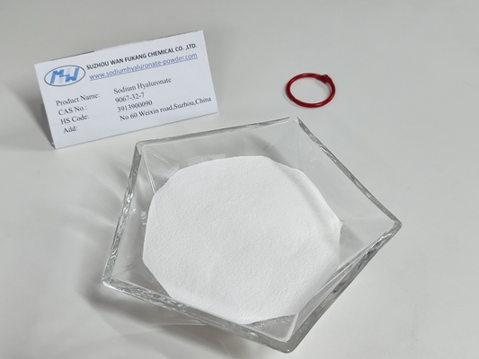 Poudre de hyaluronate de sodium naturel de haute pureté sans danger pour les aliments PH 6.0-7.5