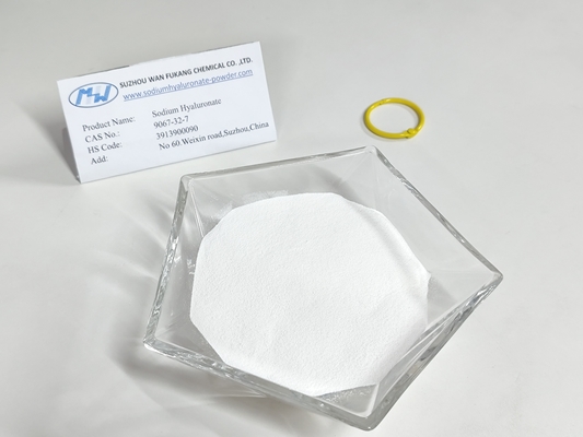 Poudre de hyaluronate de sodium de haute pureté sans danger pour l'injection CAS n° 9067-32-7