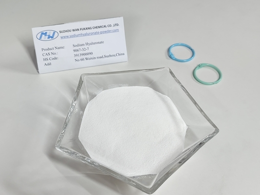 Assay au-dessus de 95% de poudre de hyaluronate de sodium de qualité cosmétique