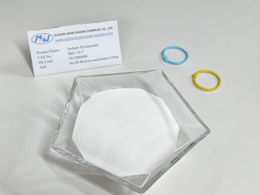 Assay 98% de qualité cosmétique Hyaluronate de sodium en poudre Acide hyaluronique haute pureté