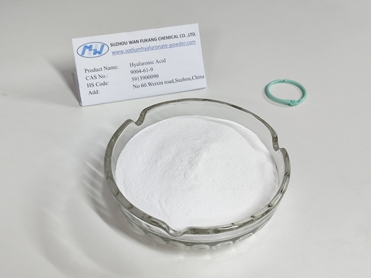 Fournir de l'acide hyaluronique de haute pureté poudre blanche de qualité alimentaire pour les aliments sains