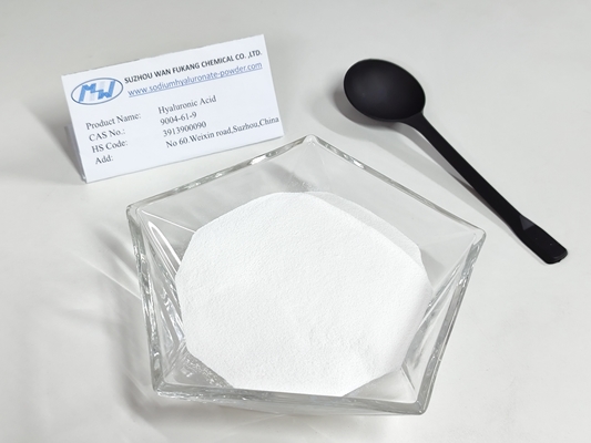 Fournir de l'acide hyaluronique de haute pureté poudre blanche de qualité alimentaire pour les aliments sains