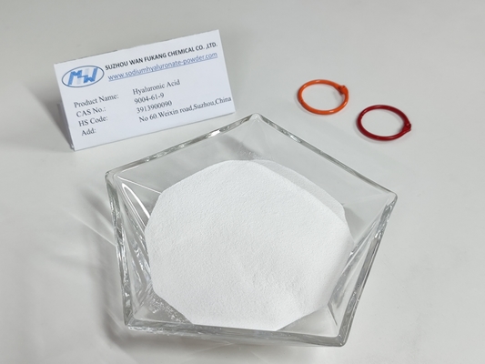 Acide hyaluronique poudre blanche de qualité alimentaire solution parfaite pour hydrater la peau
