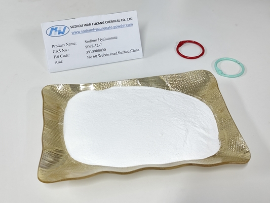 Hyaluronate de sodium en poudre hydrolysé pour gouttes oculaires Faible endotoxine bactérienne