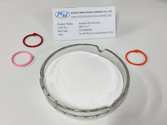 Poudre de hyaluronate de sodium de haute pureté pour gouttes oculaires favorise la réparation oculaire