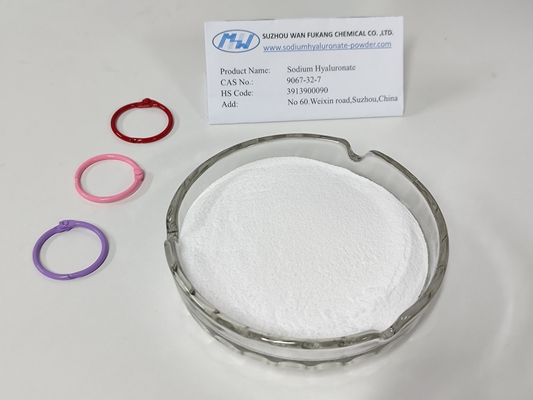 Poudre de hyaluronate de sodium hydrolysé de qualité sécuritaire pour les yeux soulage la fatigue oculaire