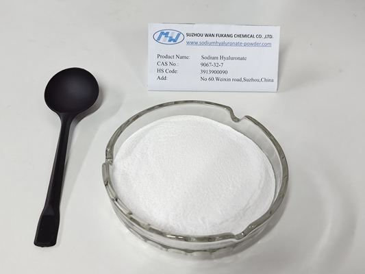 Poudre de hyaluronate de sodium à haute teneur en acides aminés Produits de soins de la peau Matériau primaire Cas 9067 32 7