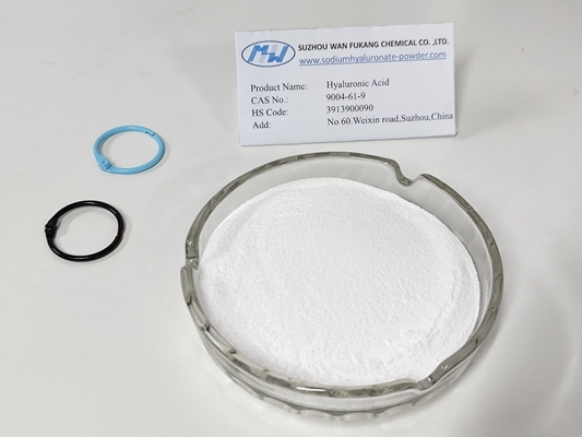 L'acide hyaluronique de qualité alimentaire en poudre blanche testé à plus de 93%