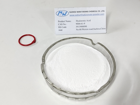 Acide hyaluronique poudre blanche de qualité alimentaire solution parfaite pour hydrater la peau