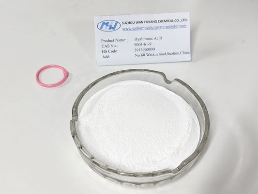 Acide hyaluronique d'analyse élevée poudre blanche de qualité alimentaire CAS n° 9004-61-9