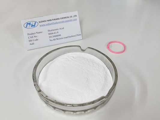 Ingrédient fonctionnel Acide hyaluronique de qualité alimentaire Poudre blanche