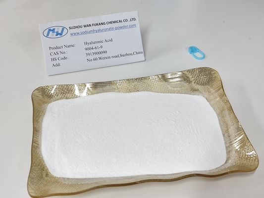 Source de fermentation microbienne Poudre d'acide hyaluronique de qualité cosmétique sûre