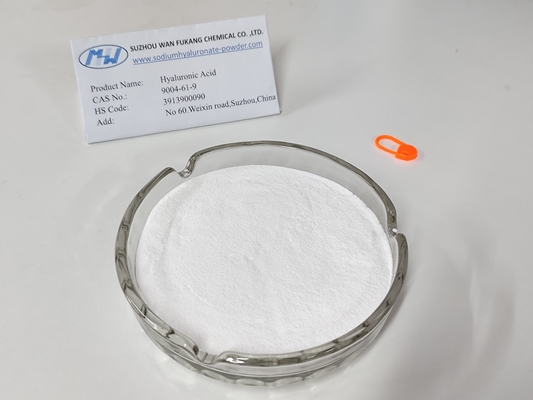 Acide hyaluronique en poudre de poids moléculaire moyen de qualité cosmétique de haute pureté