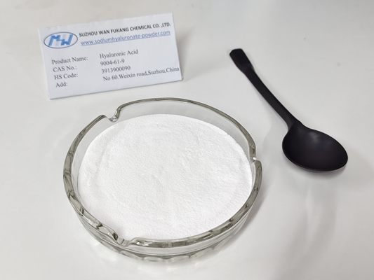 Poudre blanche d'acide hyaluronique de qualité injectable pour chirurgie ophtalmique