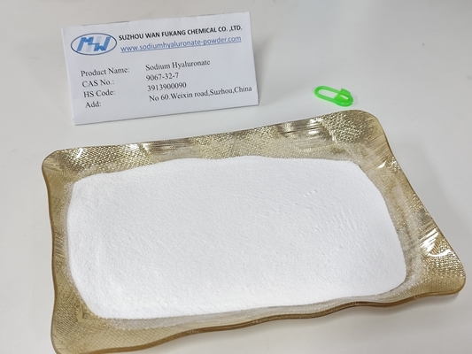 Poudre blanche d' hyaluronate de sodium pour le syndrome de sécheresse des yeux