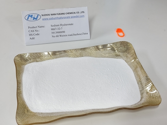 Poudre blanche de hyaluronate de sodium de haute pureté pour injection PH 6,0 à 7.5
