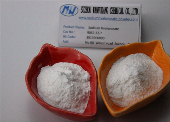 Poudre de hyaluronate de sodium blanc/ matières premières cosmétiques Poudre d'acide hyaluronique