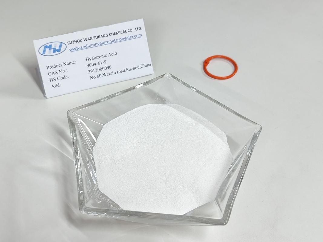 PH 6.0-7.5 Acide hyaluronique poudre blanche de qualité alimentaire sûre haute pureté
