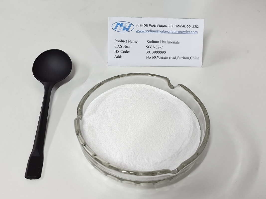 Poudre de hyaluronate de sodium à haute teneur en acides aminés Produits de soins de la peau Matériau primaire Cas 9067 32 7