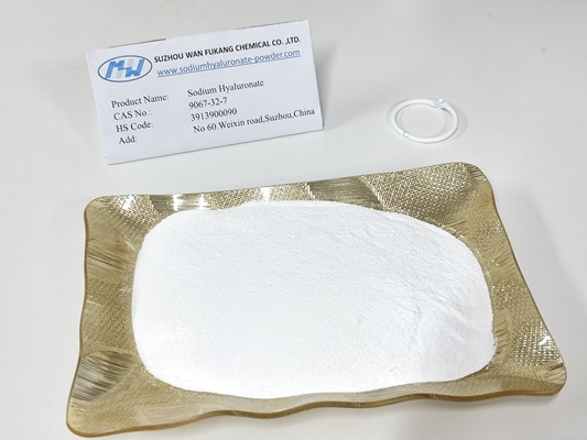 Poudre de hyaluronate de sodium de qualité alimentaire de poids moléculaire moyen et d'essai élevé