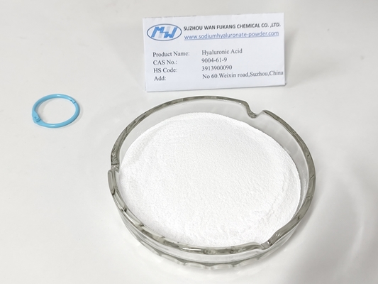 Poudre d'acide hyaluronique de qualité alimentaire hydrolysée sûre à poids moléculaire moyen