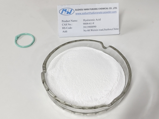 Stérilité goutte à goutte de qualité acide hyaluronique poudre blanche