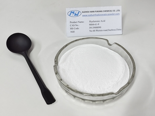 Poudre d'acide hyaluronique de qualité cosmétique de 98% pour la crème pour les yeux