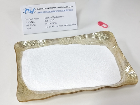Hyaluronate de sodium de haute pureté de qualité alimentaire en poudre blanche