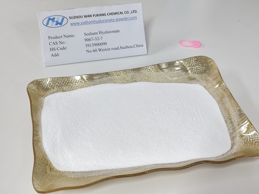 Produits alimentaires matières premières Hyaluronate de sodium poudre blanche Anti-âge