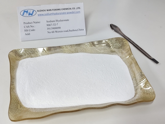 Poudre fine blanche d'hyaluronate de sodium ≥ 93% pour soulager la peau sèche