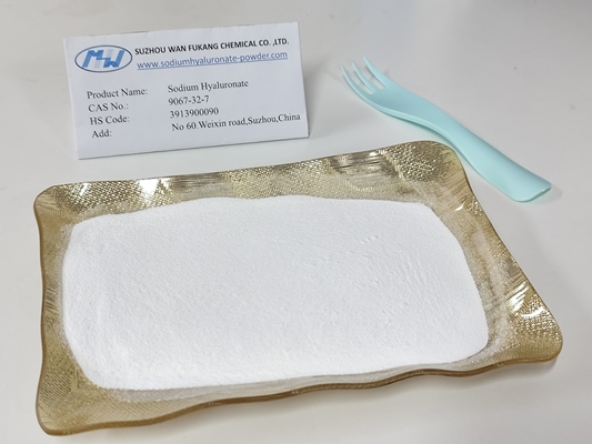 Poudre de hyaluronate de sodium de haute sécurité pour les gouttes oculaires conforme à la norme EP