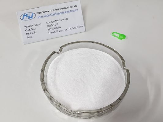 Poudre de hyaluronate de sodium de qualité goutte à goutte pour yeux sûrs pour lubrifiant pour lentilles de contact