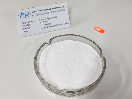 Poudre blanche d'hyaluronate de sodium de haute pureté pour qualité pharmaceutique