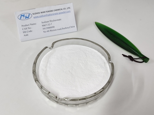 Poudre blanche de sodium hyaluronate de qualité alimentaire