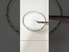 Poudre blanche d'acide hyaluronique de haute pureté pour gouttes oculaires