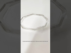 Poudre de hyaluronate de sodium de qualité cosmétique